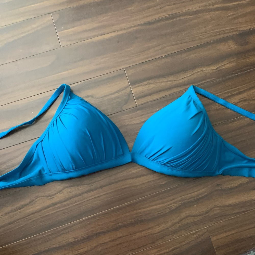 Blue bikini